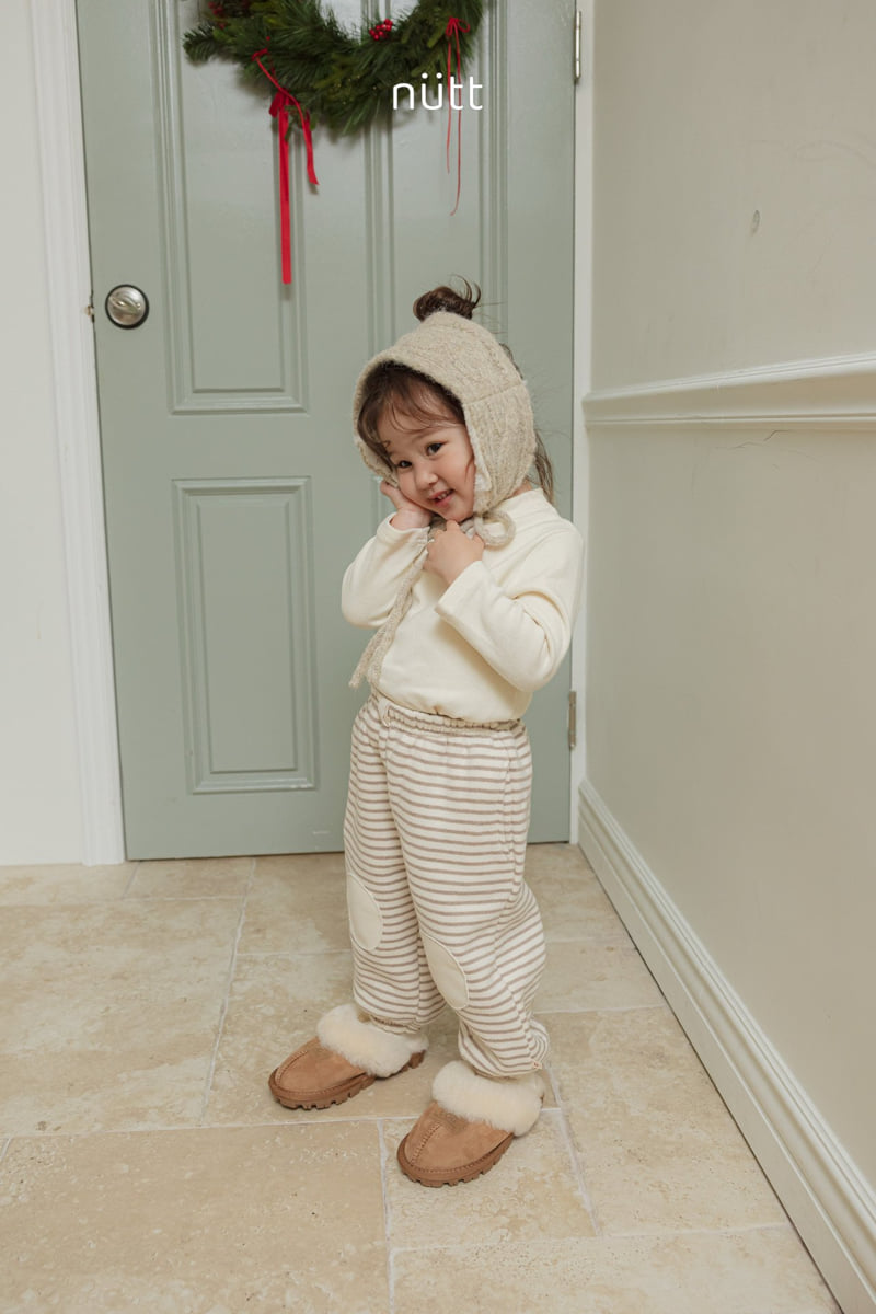 Nutt - Korean Baby Fashion - #babyboutiqueclothing - Dandan Round Patch Pants - 10