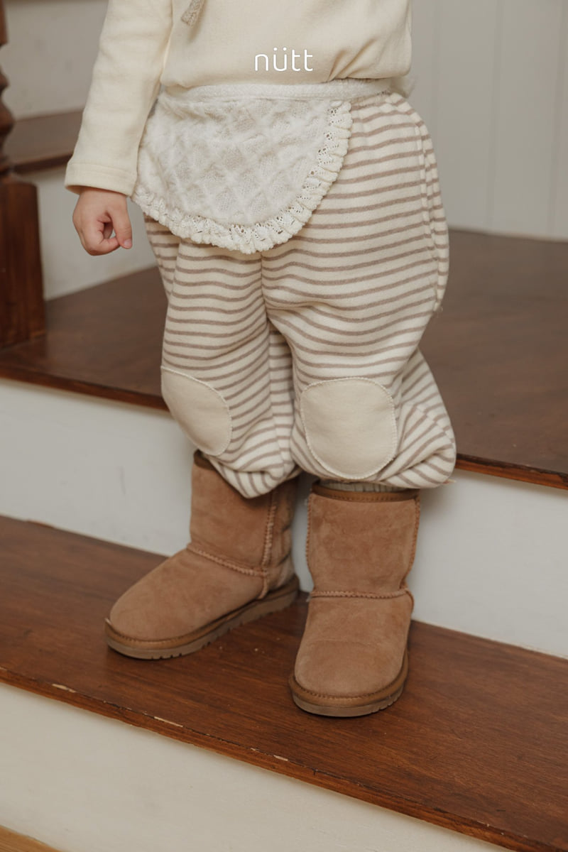 Nutt - Korean Baby Fashion - #smilingbaby - Dandan Round Patch Pants - 8