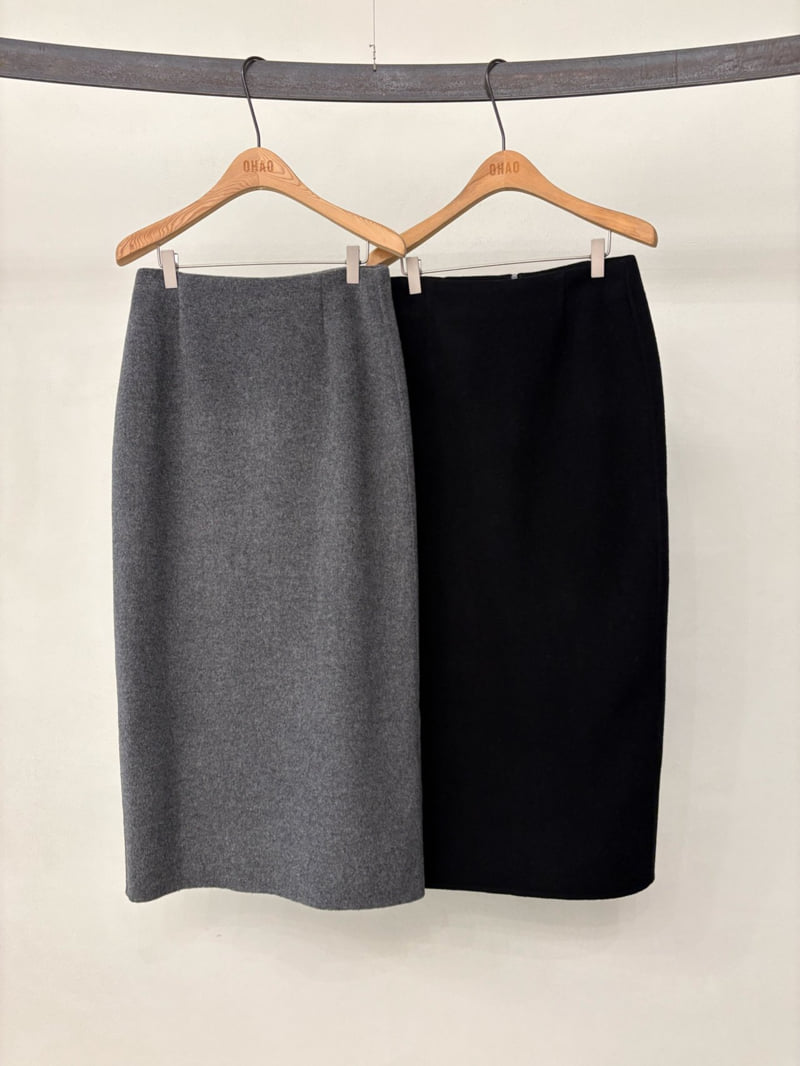 Ohao - Korean Women Fashion - #momslook - Onion Knit Skirt