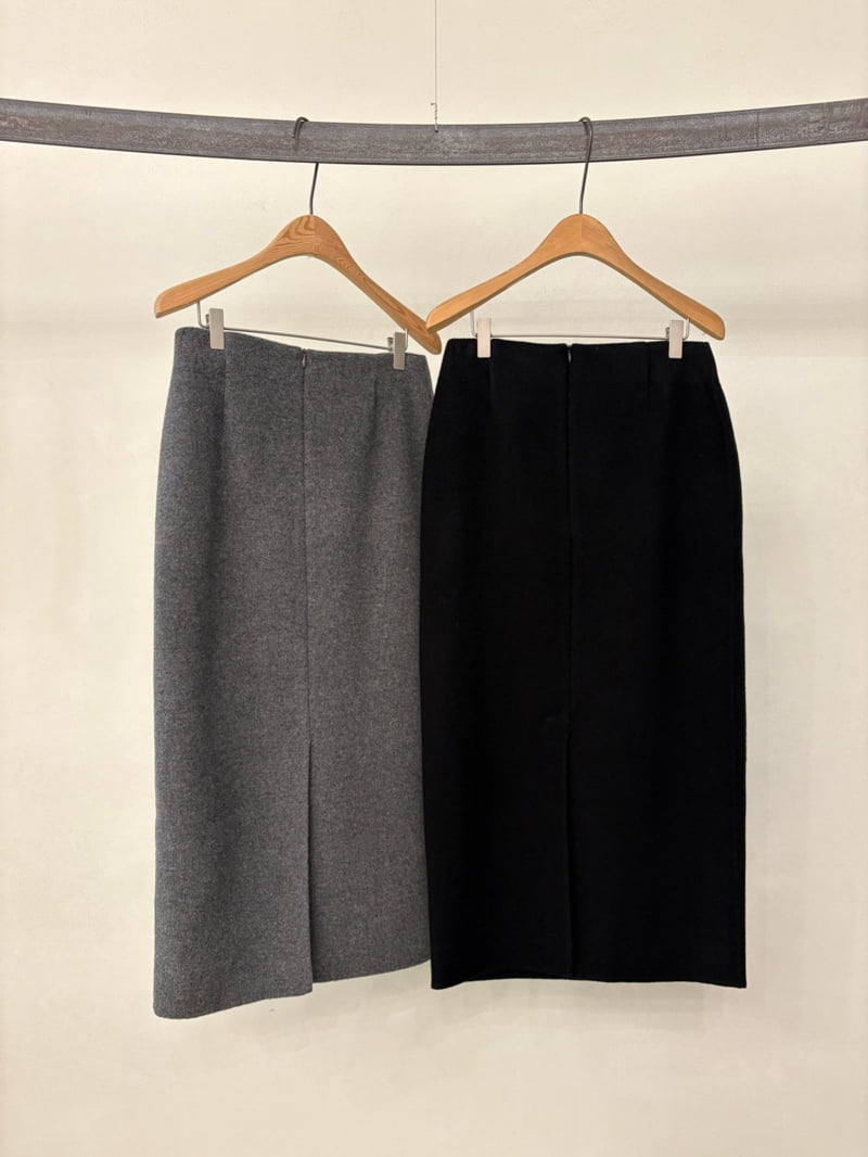 Ohao - Korean Women Fashion - #momslook - Onion Knit Skirt - 3