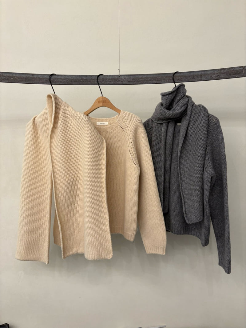 Ohao - Korean Women Fashion - #momslook - Dori Muffler Set - 3