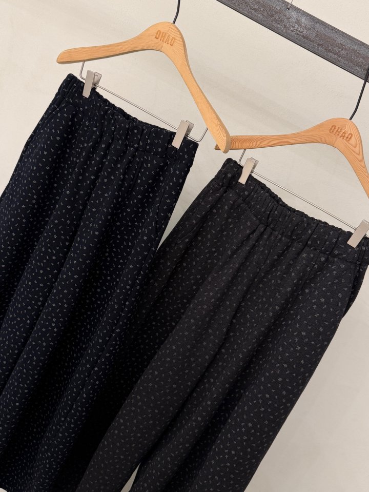 Ohao - Korean Women Fashion - #momslook - Flower Pants - 3