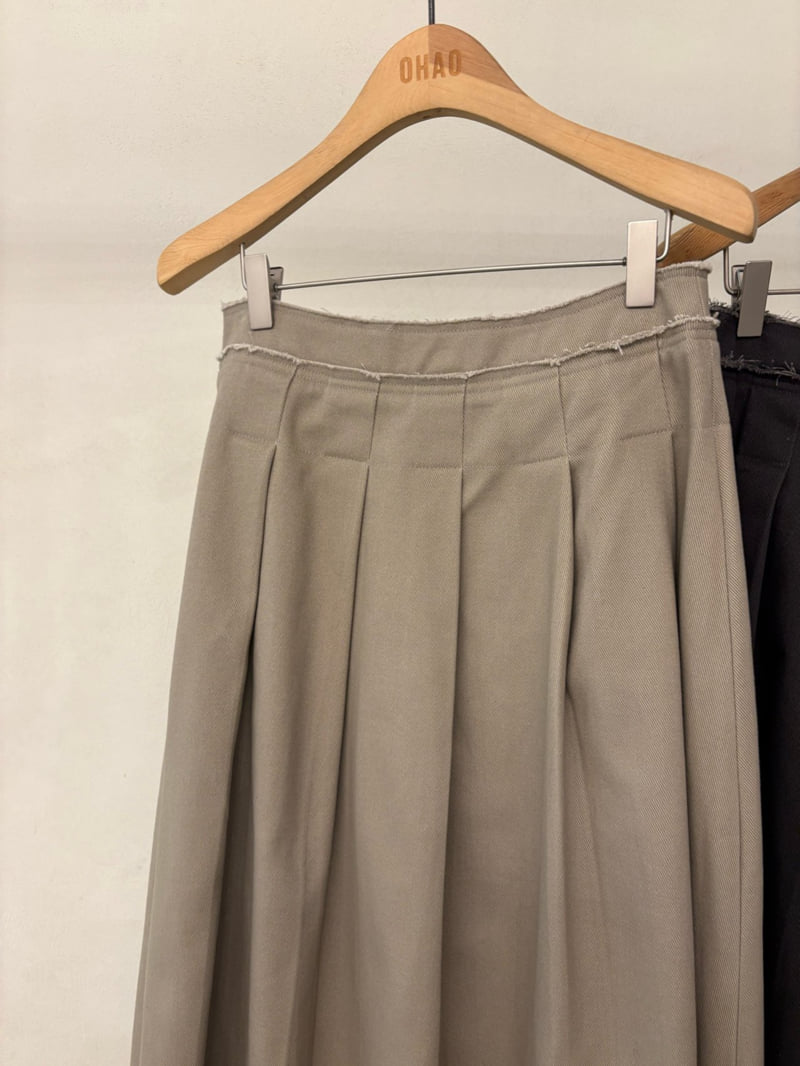 Ohao - Korean Women Fashion - #momslook - Yuno Knit Skirt - 4