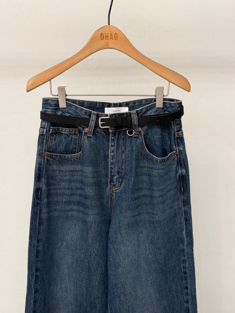 Ohao - Korean Women Fashion - #womensfashion - Kolrabi Denim Pants - 2