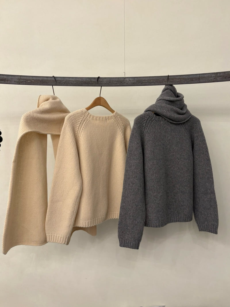 Ohao - Korean Women Fashion - #momslook - Dori Muffler Set - 4