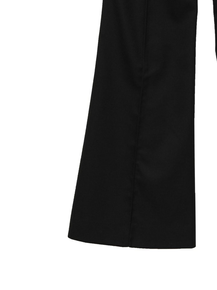 Paper Moon - Korean Women Fashion - #momslook - Front Crease Pintuck Flare Pants - 12