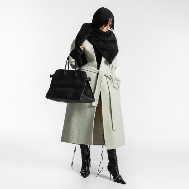 Paper Moon - Korean Women Fashion - #momslook - Luxe Suri Alpaca Fuzzy Handmade Robe Coat - 12