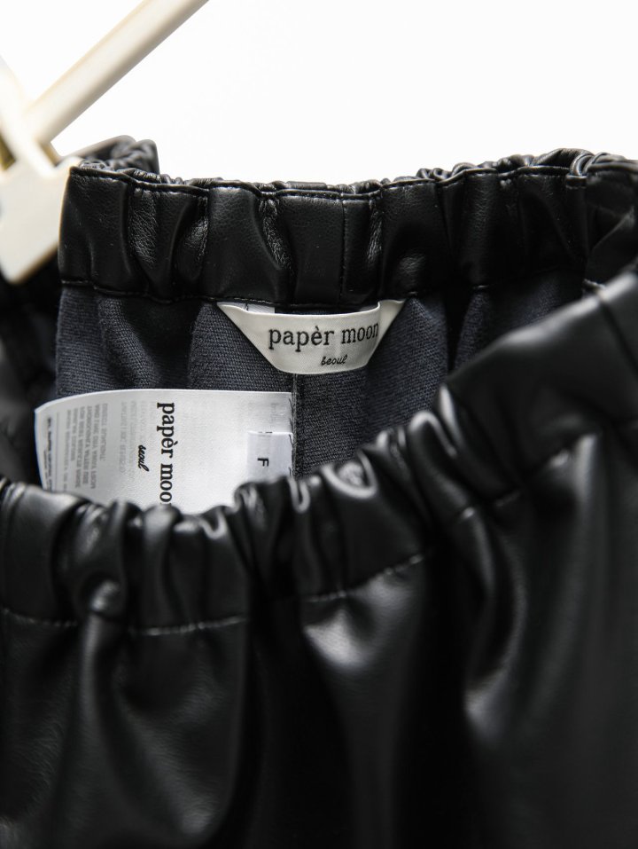 Paper Moon - Korean Women Fashion - #momslook - Vegan Volume Jogger Trousers - 9