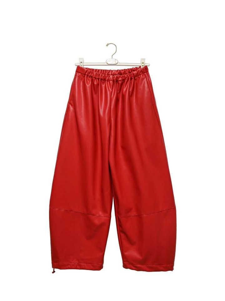 Paper Moon - Korean Women Fashion - #momslook - Vegan Volume Jogger Trousers - 6