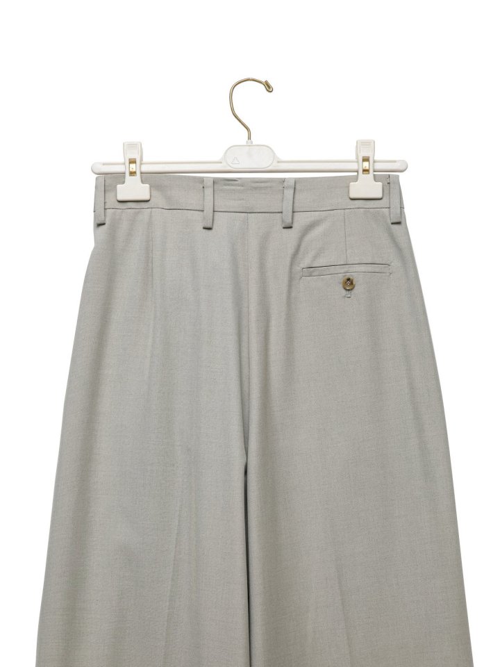 Paper Moon - Korean Women Fashion - #momslook - Asymmetric Pintuck Wide Maxi Trousers - 12