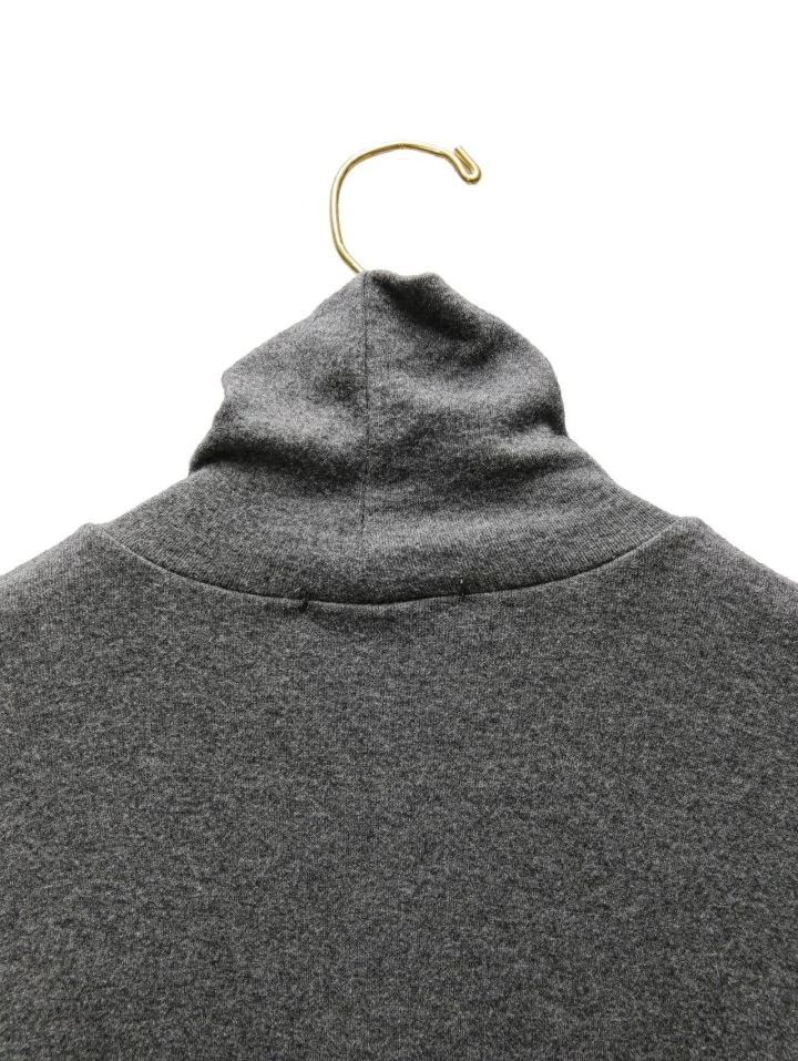 Paper Moon - Korean Women Fashion - #momslook - Soft Warm Texture Classic Turtleneck Tee - 7