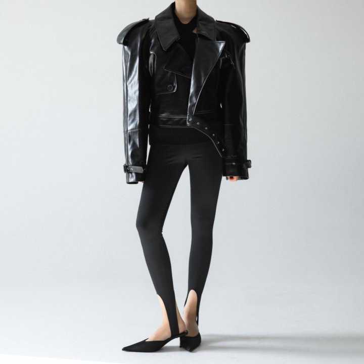 Paper Moon - Korean Women Fashion - #momslook - Stirrup Stretch Leggings