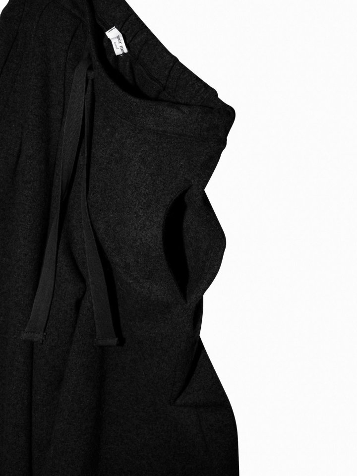Paper Moon - Korean Women Fashion - #momslook - Wool Pintuck Lounge Trousers - 10