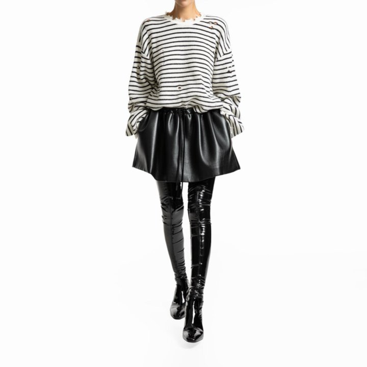 Paper Moon - Korean Women Fashion - #momslook - Cushioned Fabric Balloon Mini Flare Skirt