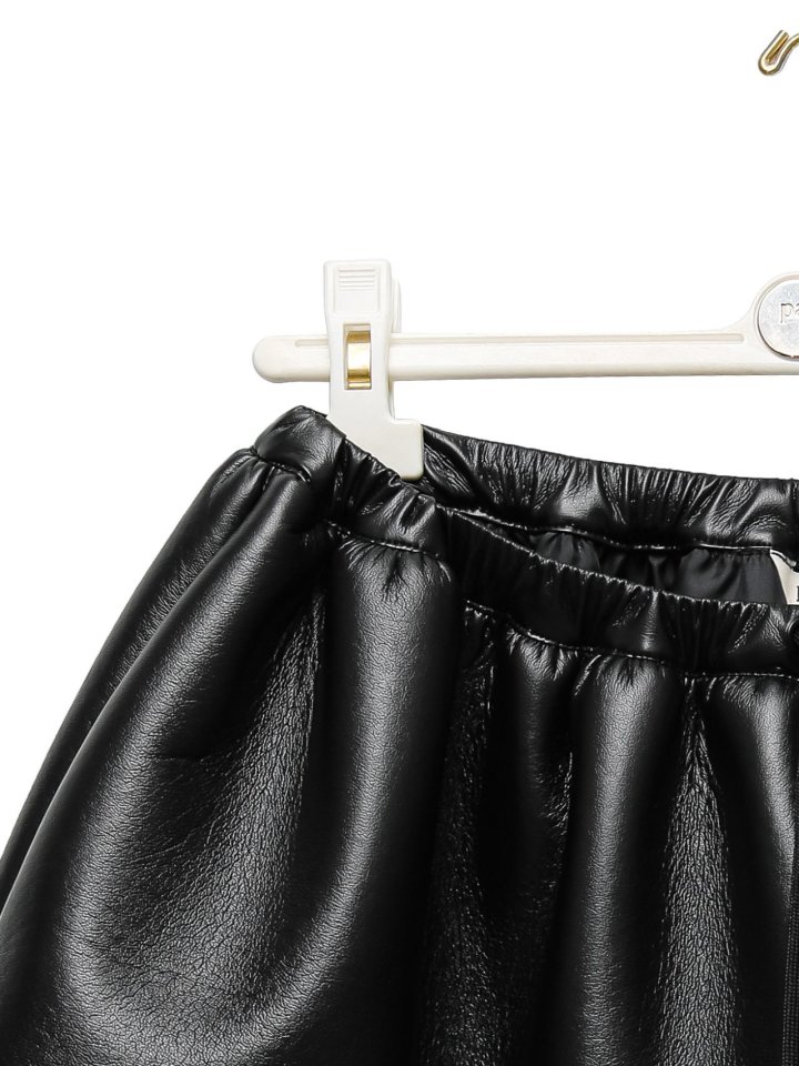 Paper Moon - Korean Women Fashion - #momslook - Cushioned Fabric Balloon Mini Flare Skirt - 10