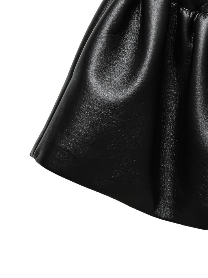 Paper Moon - Korean Women Fashion - #momslook - Cushioned Fabric Balloon Mini Flare Skirt - 11