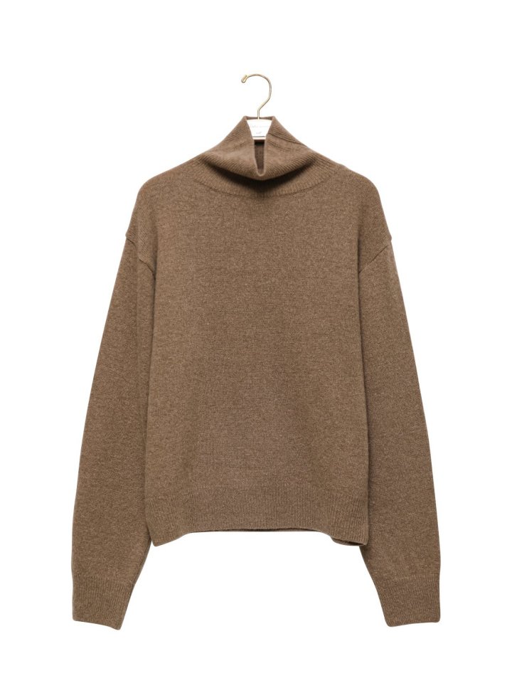 Paper Moon - Korean Women Fashion - #momslook - Classic Cashmere Blend Wool High Neck Knit Top - 10