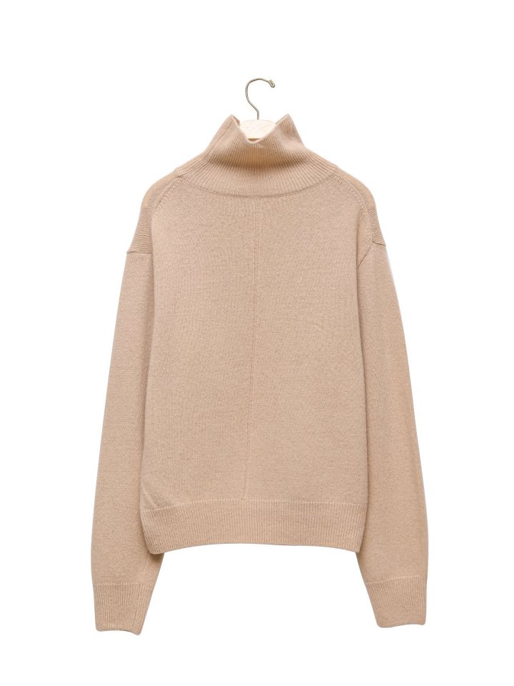 Paper Moon - Korean Women Fashion - #momslook - Classic Cashmere Blend Wool High Neck Knit Top - 9