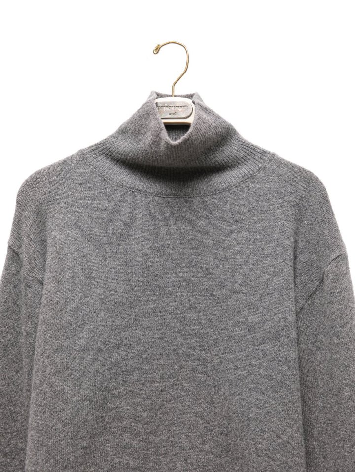 Paper Moon - Korean Women Fashion - #restrostyle - Classic Cashmere Blend Wool High Neck Knit Top - 7