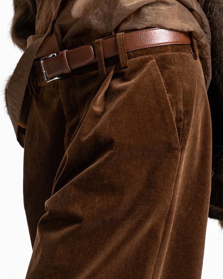 Paper Moon - Korean Women Fashion - #restrostyle - Classic Corduroy Bermuda Pants - 2