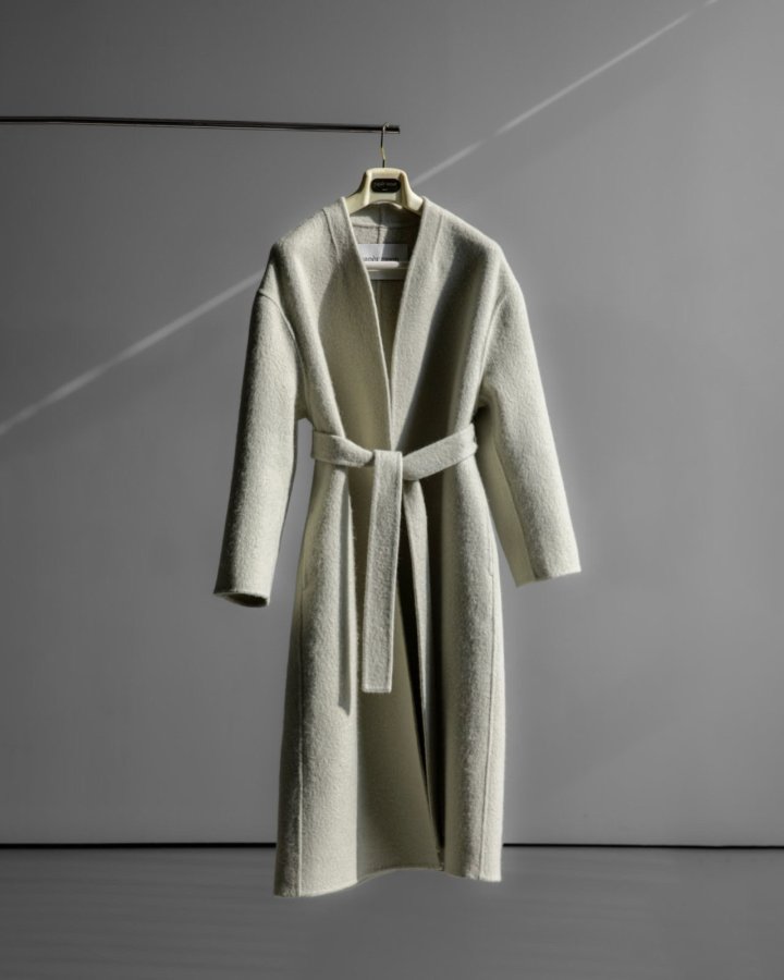 Paper Moon - Korean Women Fashion - #shopsmall - Luxe Suri Alpaca Fuzzy Handmade Robe Coat