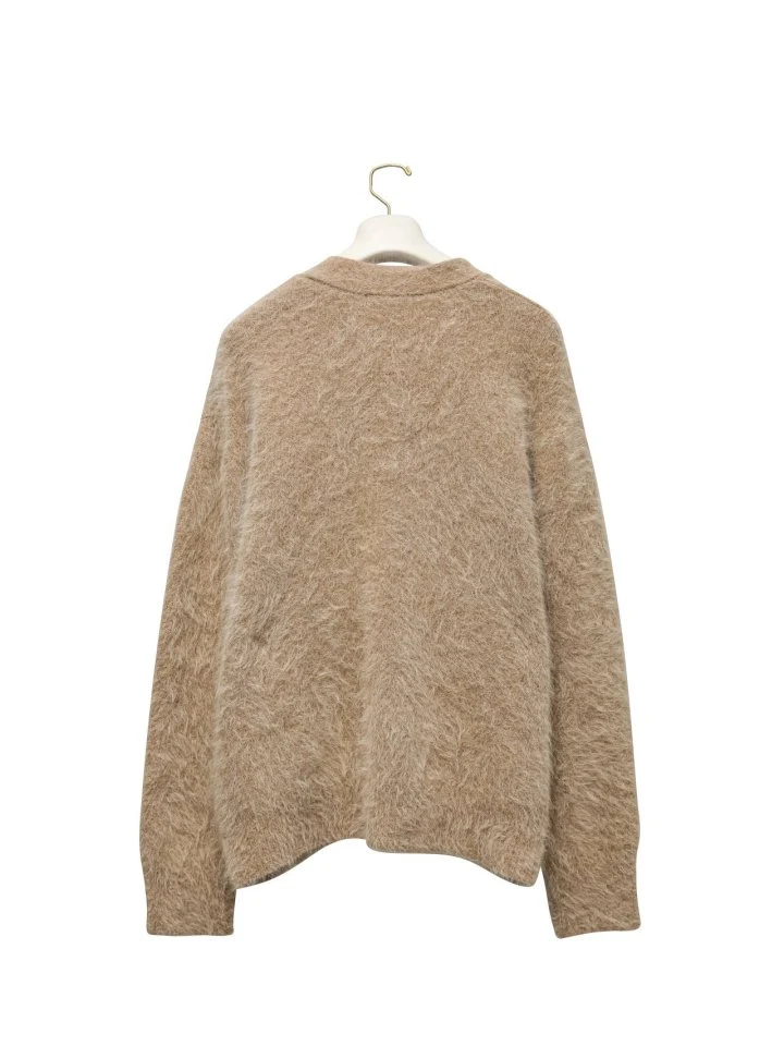 Paper Moon - Korean Women Fashion - #thatsdarling - Luxe Mink Angora Knit Cardigan - 6