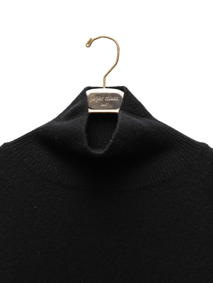 Paper Moon - Korean Women Fashion - #thatsdarling - Classic Cashmere Blend Wool High Neck Knit Top - 6
