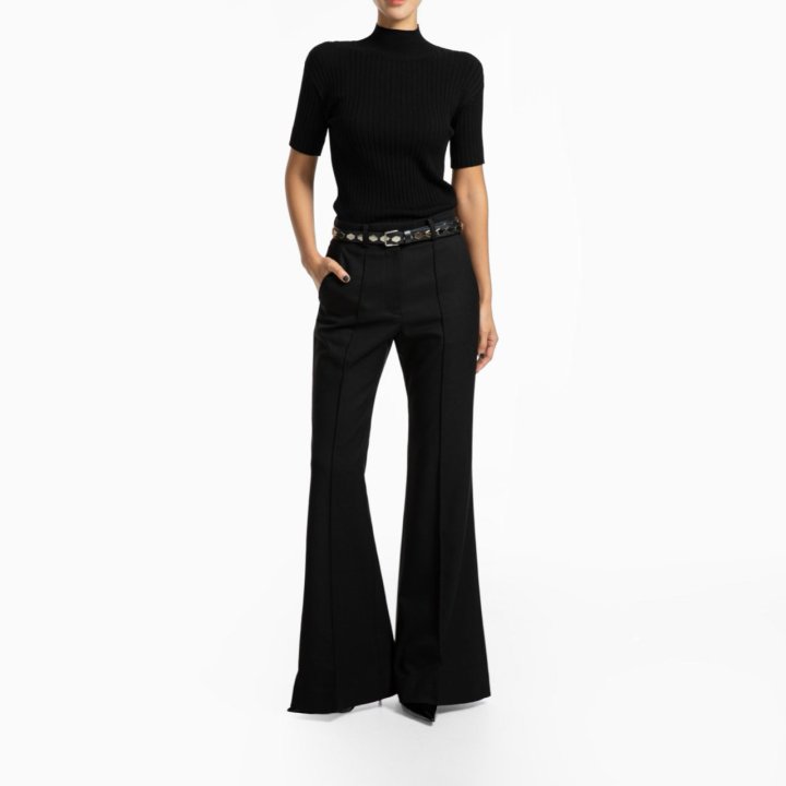 Paper Moon - Korean Women Fashion - #thelittlethings - Front Crease Pintuck Flare Pants