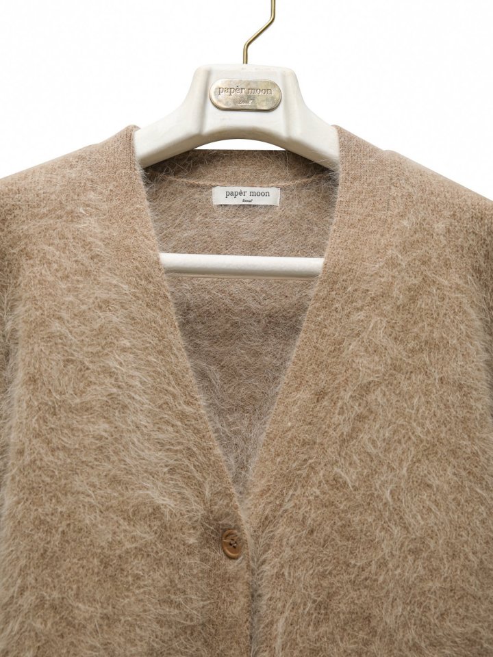 Paper Moon - Korean Women Fashion - #thelittlethings - Luxe Mink Angora Knit Cardigan - 7