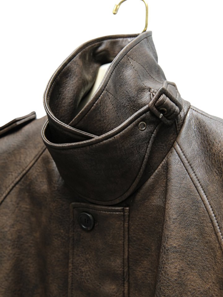 Paper Moon - Korean Women Fashion - #thelittlethings - Oversized Vegan Button Up Bomber Jacket - 11