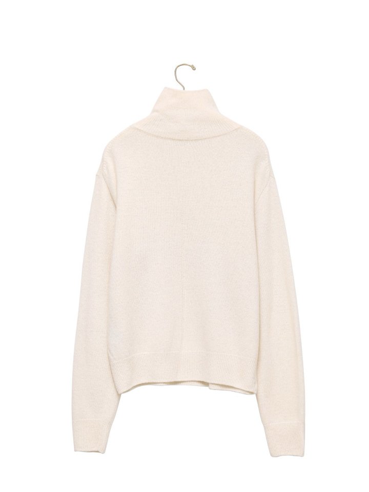 Paper Moon - Korean Women Fashion - #thelittlethings - Classic Cashmere Blend Wool High Neck Knit Top - 10