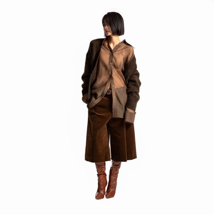 Paper Moon - Korean Women Fashion - #vintageinspired - Luxe Mink Angora Knit Cardigan