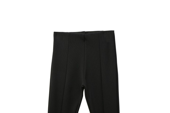 Paper Moon - Korean Women Fashion - #vintagekidsstyle - Ribbed Side Slit Leggings - 9
