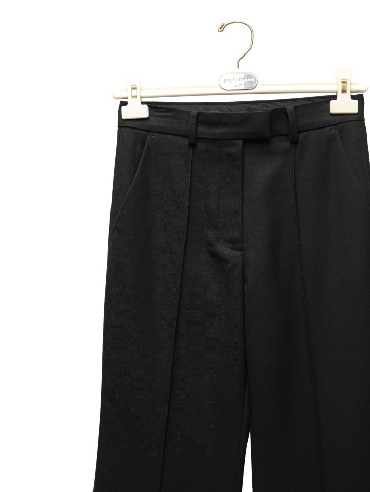 Paper Moon - Korean Women Fashion - #womensfashion - Front Crease Pintuck Flare Pants - 7