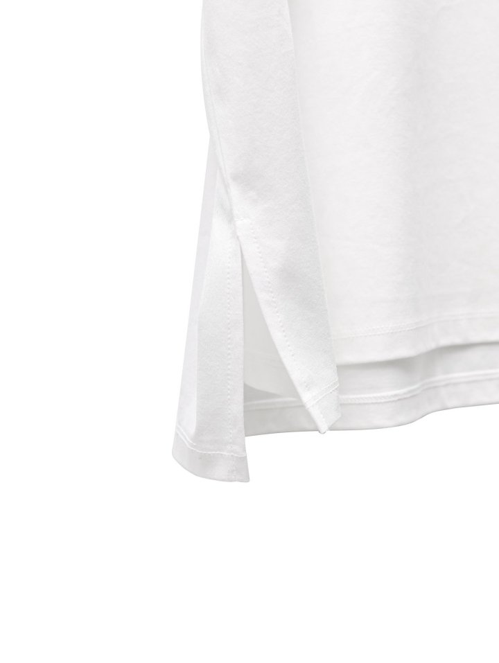 Paper Moon - Korean Women Fashion - #womensfashion - Premium Cotton Roll-Up Tee - 10