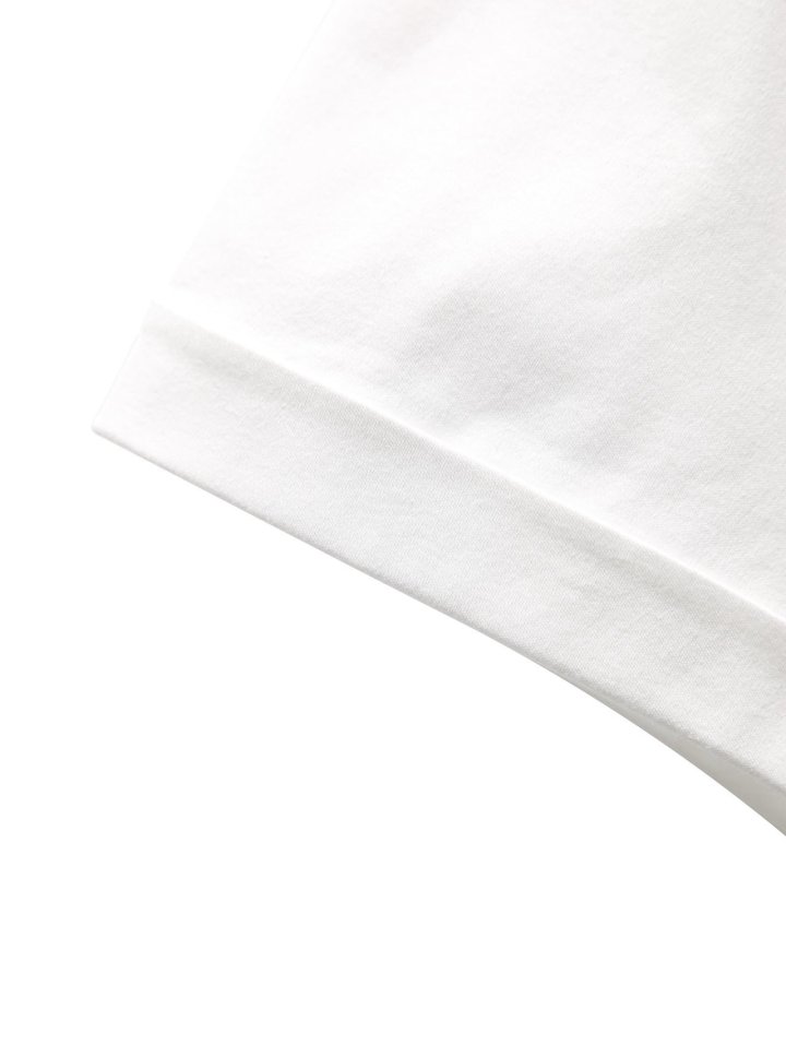 Paper Moon - Korean Women Fashion - #womensfashion - Premium Cotton Roll-Up Tee - 12