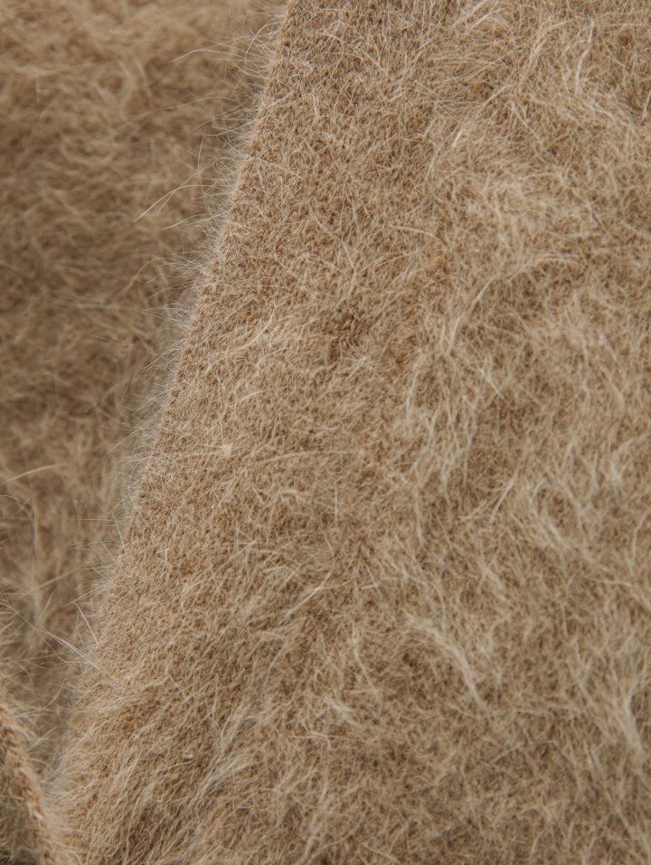 Paper Moon - Korean Women Fashion - #womensfashion - Luxe Mink Angora Knit Cardigan - 9