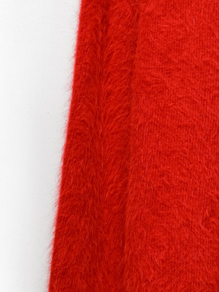Paper Moon - Korean Women Fashion - #womensfashion - Luxe Mink Angora Knit Cardigan - 12