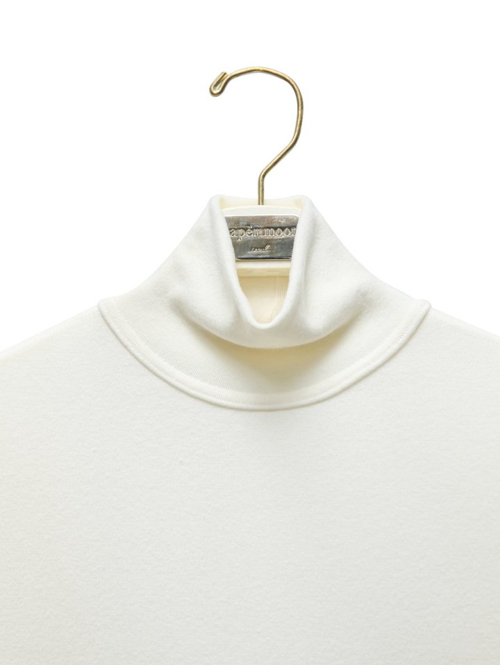 Paper Moon - Korean Women Fashion - #womensfashion - Back Open Detail Turtleneck Long Sleeve Tee - 8
