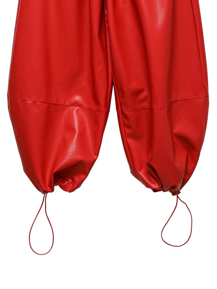 Paper Moon - Korean Women Fashion - #womensfashion - Vegan Volume Jogger Trousers - 11