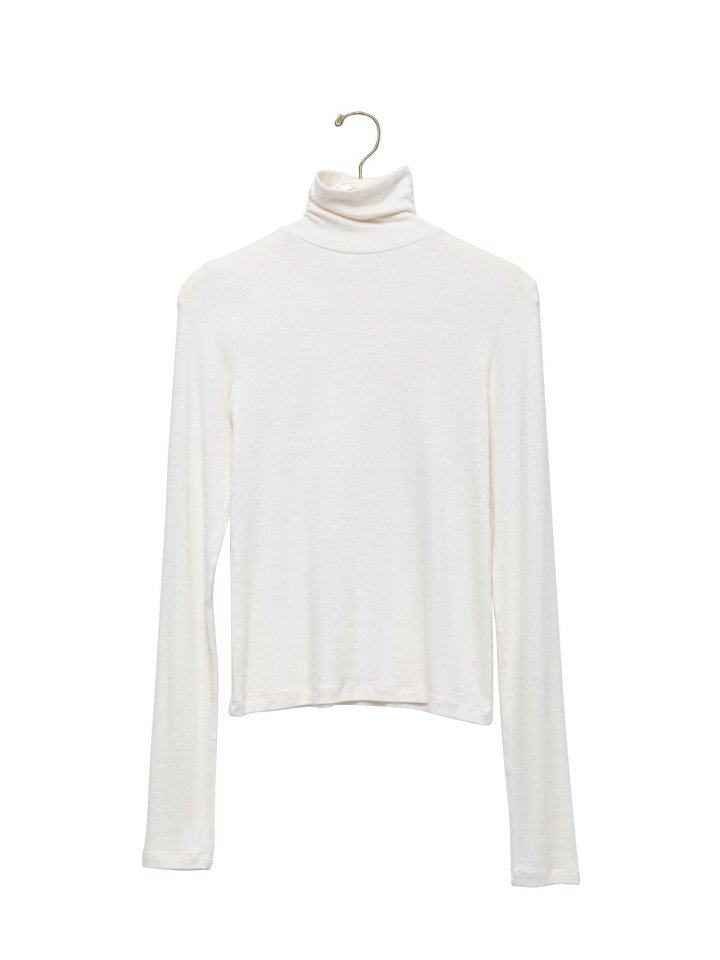 Paper Moon - Korean Women Fashion - #womensfashion - Soft Warm Texture Classic Turtleneck Tee - 5