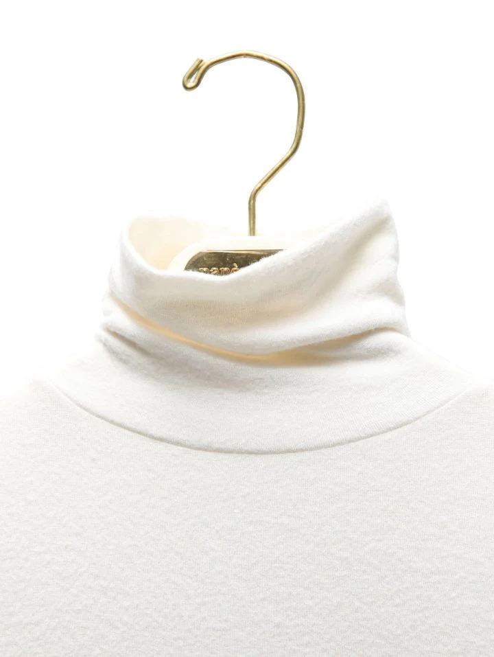 Paper Moon - Korean Women Fashion - #womensfashion - Soft Warm Texture Classic Turtleneck Tee - 7