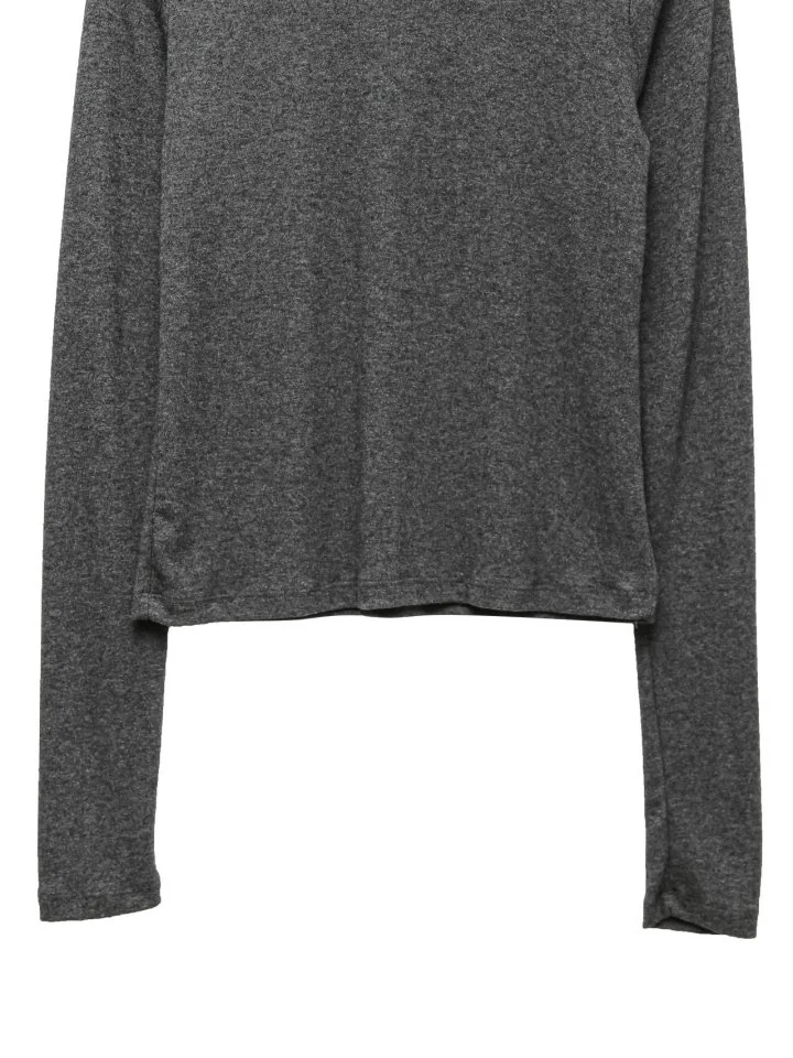 Paper Moon - Korean Women Fashion - #womensfashion - Soft Warm Texture Classic Turtleneck Tee - 8