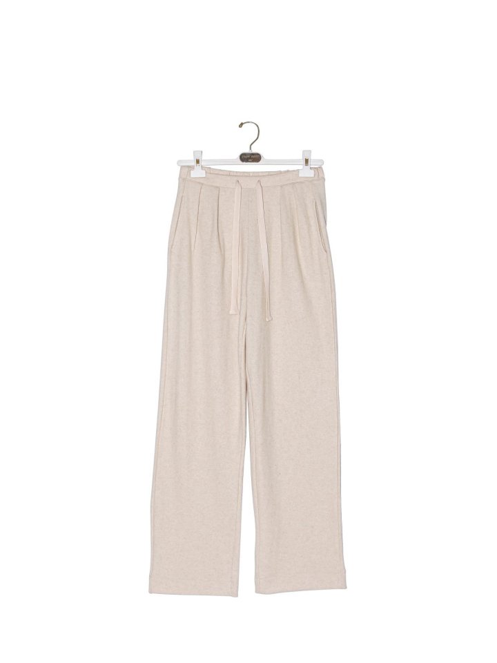 Paper Moon - Korean Women Fashion - #womensfashion - Wool Pintuck Lounge Trousers - 6