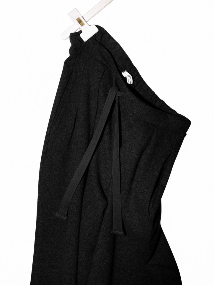 Paper Moon - Korean Women Fashion - #womensfashion - Wool Pintuck Lounge Trousers - 9
