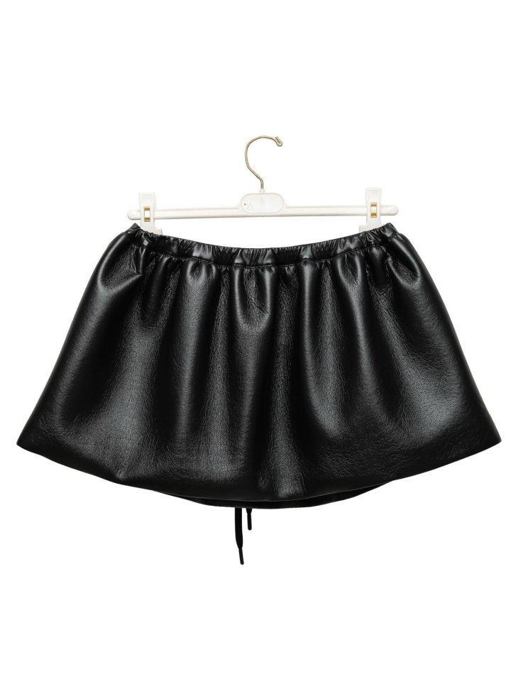 Paper Moon - Korean Women Fashion - #womensfashion - Cushioned Fabric Balloon Mini Flare Skirt - 8