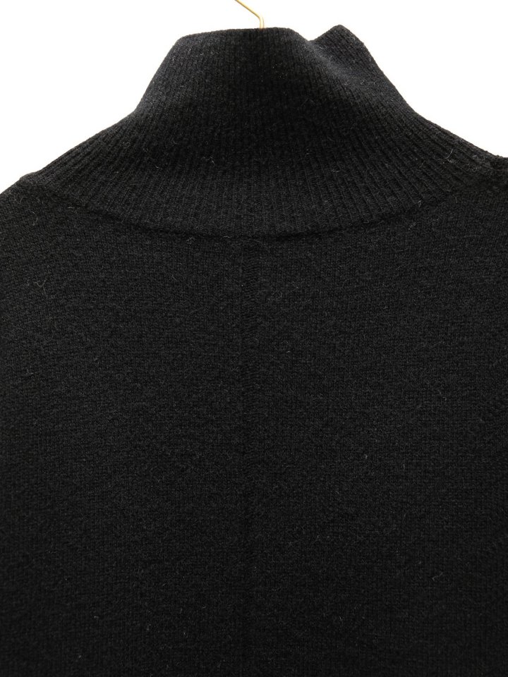 Paper Moon - Korean Women Fashion - #womensfashion - Classic Cashmere Blend Wool High Neck Knit Top - 9