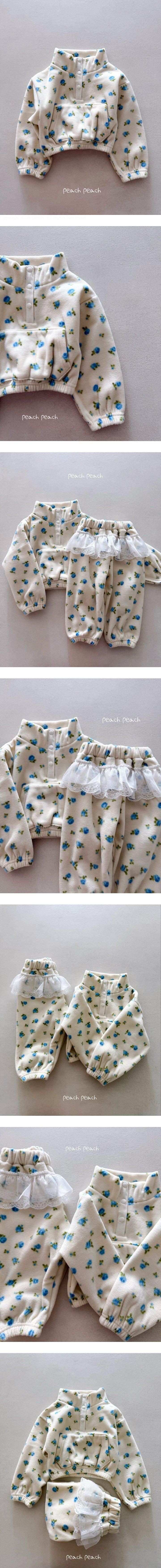 Peach Peach - Korean Children Fashion - #magicofchildhood - Blooming Anorak - 2