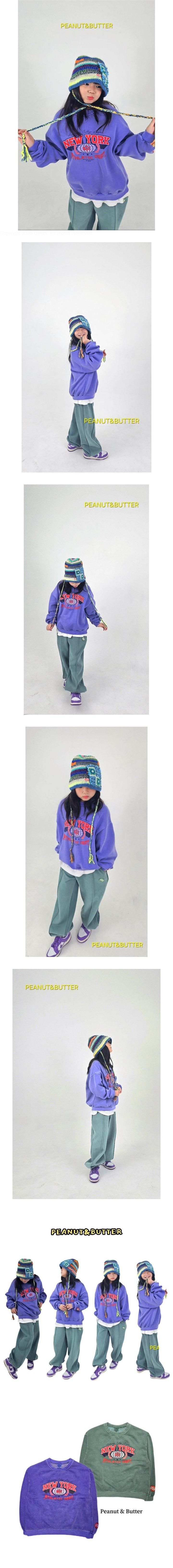 Peanut & Butter - Korean Children Fashion - #fashionkids - New York Pig Sweatshirt - 2