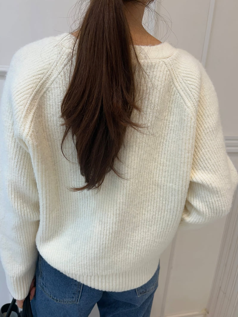 Pearls room - Korean Women Fashion - #shopsmall - Scarf Set Knit - 6
